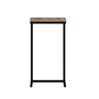 Hanah Home Mesa Auxiliar Nogal 35x65x40 cm Tablero de Partículas Recubierto de Melamina